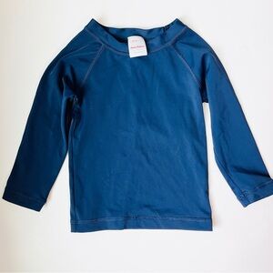 Hanna Andersson Toddler Navy Rashguard Sunshirt